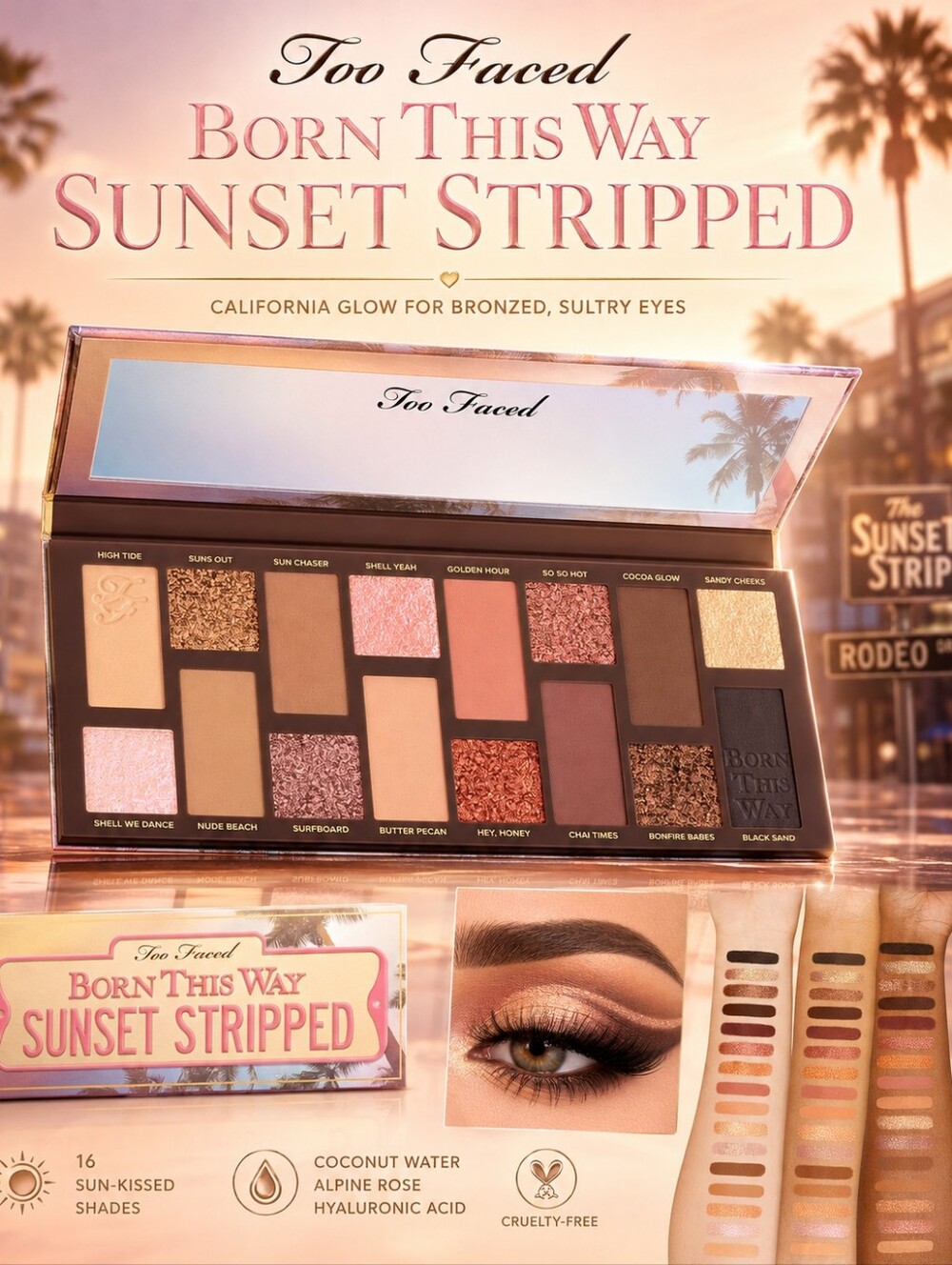 Too Faced Born This Way Sunset Stripped Eyeshadow Palette